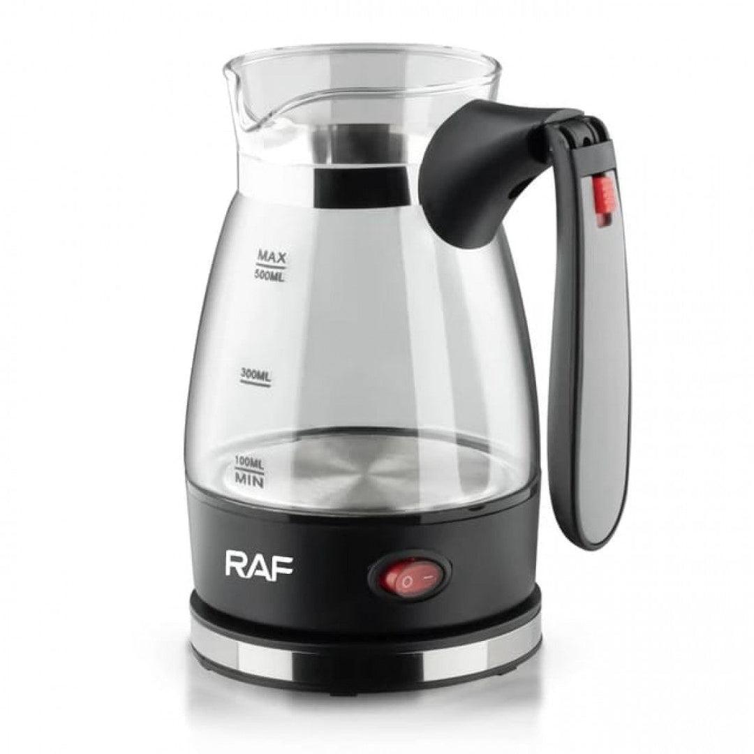 RAF Glass Coffee Pot Maker Heater 600 W & 500 ML R.128
