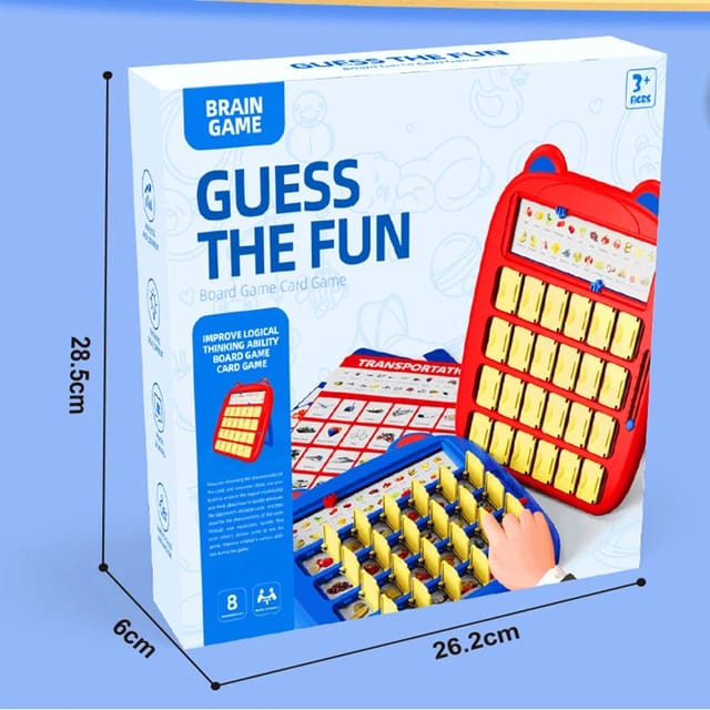 Guess The Fun Card Two Player Game