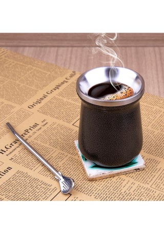 Momaz Vaccum Yerba mate Fashion Stainless Steel Cup Desktop Cup  100ML SC-357 قرعة مته
