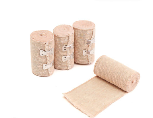 Elastic Bandage, 10CM×4.5M Non-adhesive Rubber, Elastic, One Size, Sterile, Flexible, Hypoallergenic
