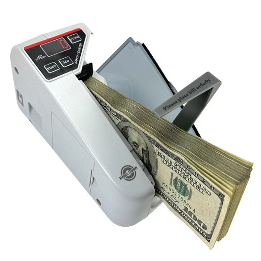 Compact Portable Money Counter for Paper Currencies  Fast and Accurate Bill Counting Machine