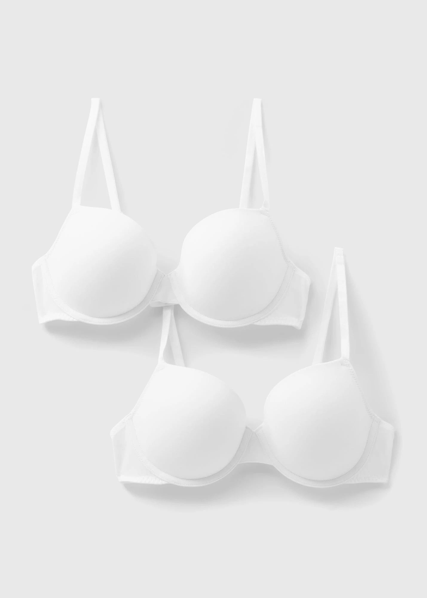 Set of 2 Grils Bra The Brigitte Racerback - Front-Closure Underwire T-Shirt Bra For Kids