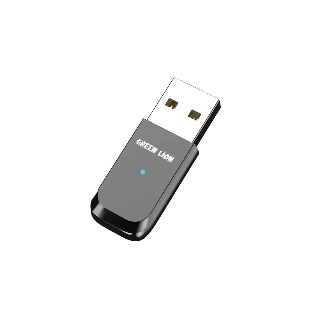 Green Lion Zinc Alloy Shell USB Bluetooth Adapter