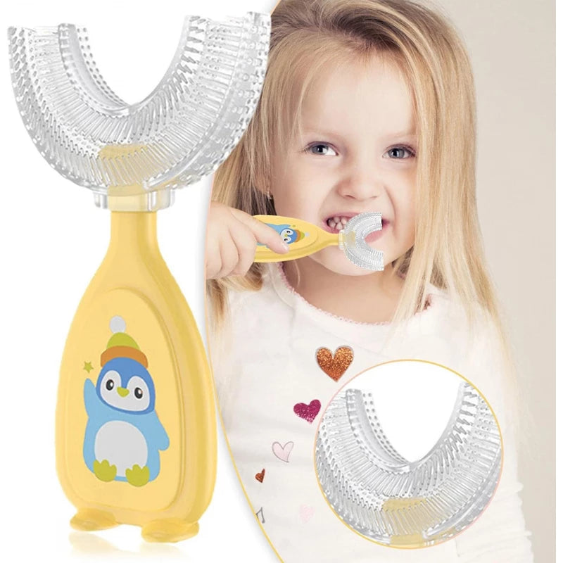 Kids U-Shaped 360 Degree Toothbrush