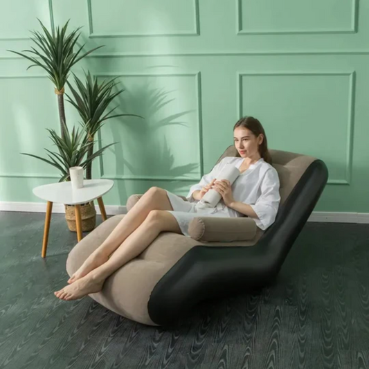 Inflatable Lazy Sofa | S Shaped Design Sofa – Multipuprose Lazy Sofa for Sleeping – Ultiemate Comfort and Instant Relaxation