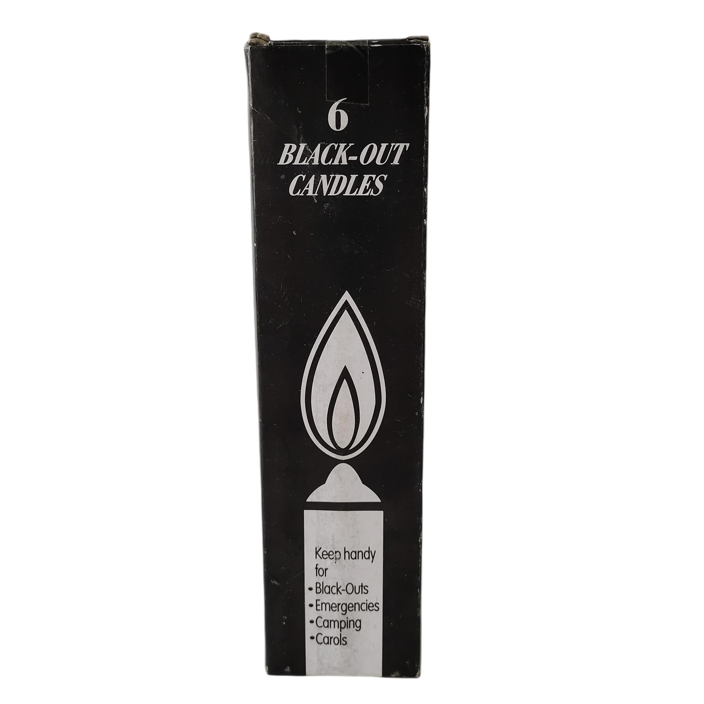 6PCS Black-Out Candles