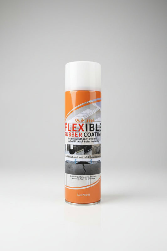 Flexible Rubber Coating Seal Spray, Stop Leaks Instantly, Waterproof, Leakage Repair, Roof Sealant 700ml