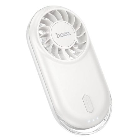 HOCO HX611 Portable Mini Fan Ultra-Slim Lightweight Pocket Fan 3 Speeds Strong Wind Cooling Handheld Fan