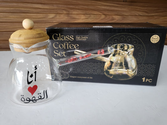 Glass Coffee Pot SE-040 حرارية