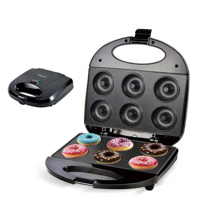 RAF Mini Donut Maker Machine for Kid Doughnut Breakfast Snacks Desserts Waffle