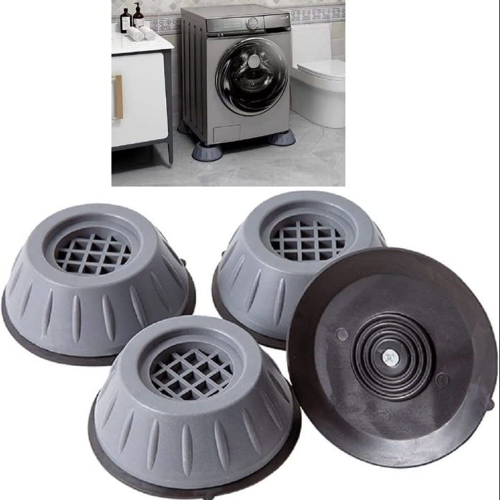 4pcs Anti Vibration Feet Pads,Rubber Legs,Anti-slip Silent Mat,Washing Machine Support Dampers,Stand Furniture