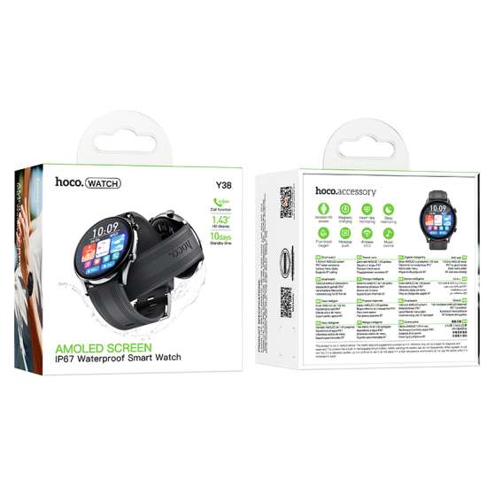 Hoco Amoled Y38 Smart Watch