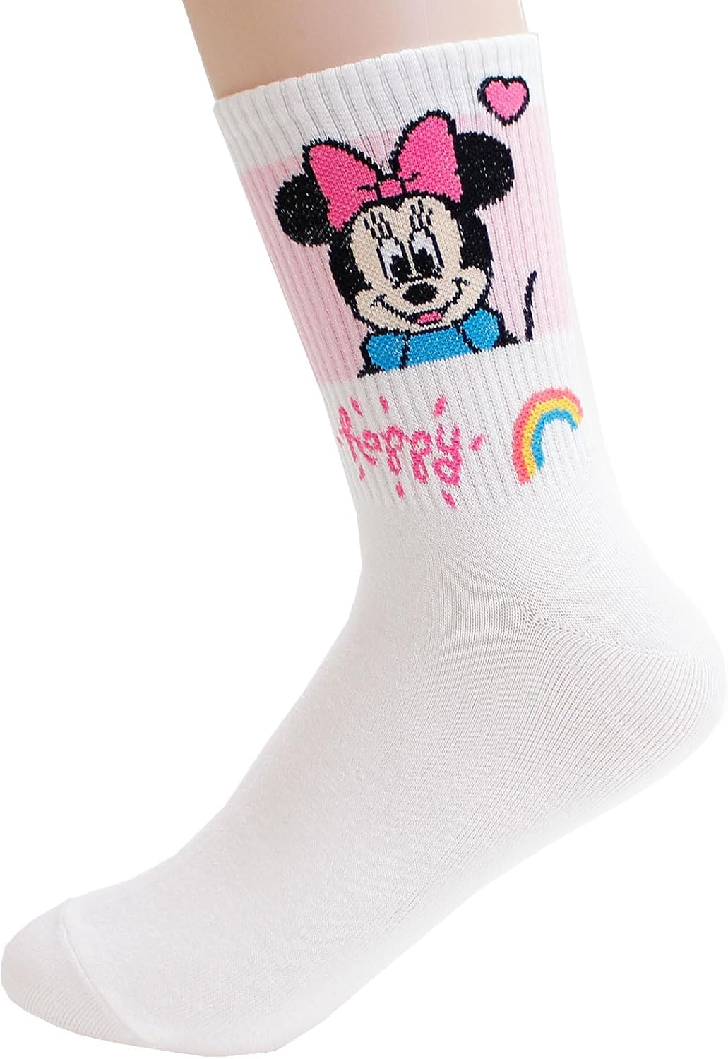 Disney Character Socks Minnie, Daisy Duck, Stitch Fashion Socks