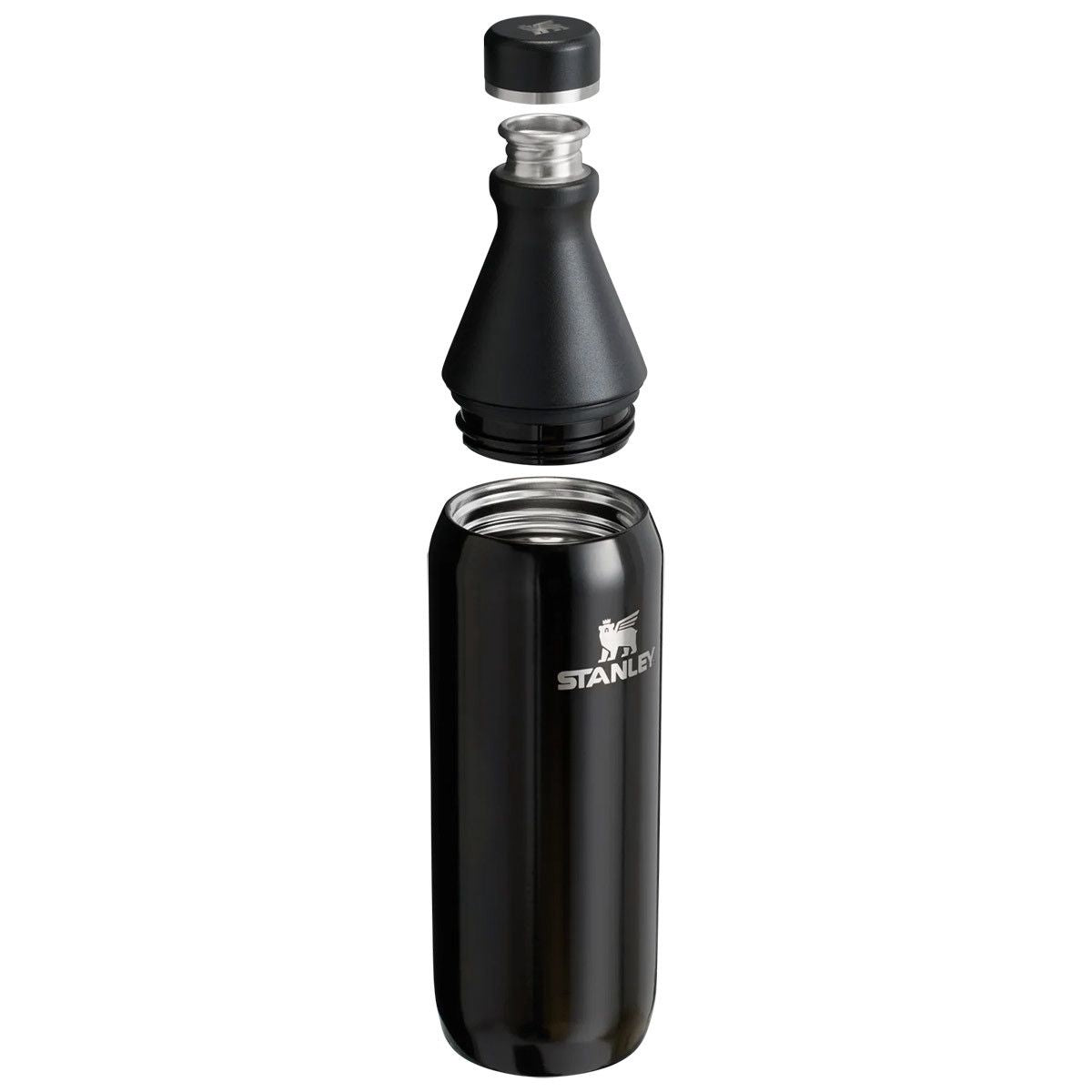 Stanley 18 oz All Day Slim Bottle Twist On Lid with Leakproof Seal Slim Design for Travel & Gym Insulated Stainless Steel