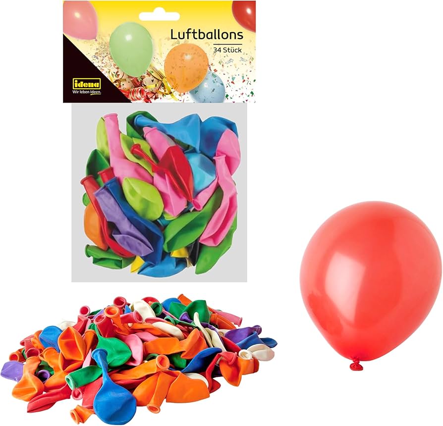 Kids Party Balloon Decoration Assorted Rainbow Balloons