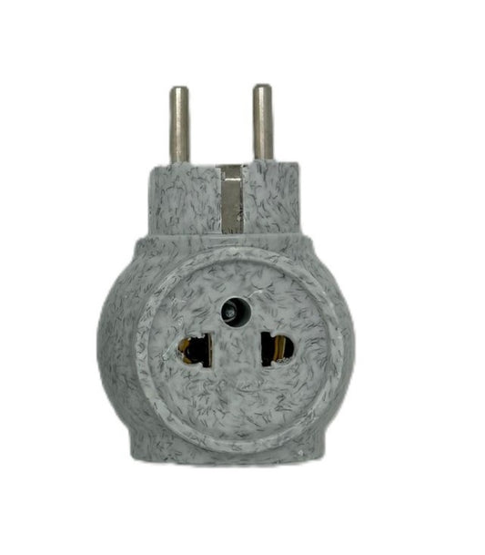 Electrical plug isolated Stock
