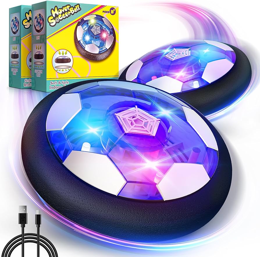 Kids Air Power Soccer Ball Hover Football Game for Boys and Girls as Children Gadget Gifts