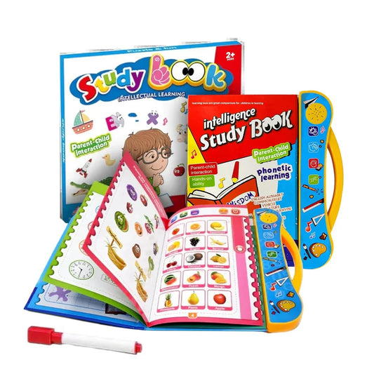 3 in 1: Interactive Talking Study Book Learning Becomes More Enjoyable