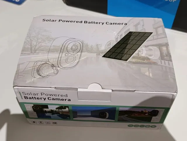 Security Solar Powered Battery Camera Wireless Outdoor