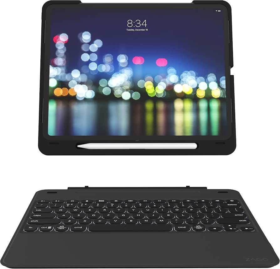 WIRELESS KEYBOARD FOR IPAD PRO 11 2021 | IPAD 10 TH 10.9 | IPAD 5/6 9.7 SMART KEYBOARD FOLIO COMPATIBLE TAB CASE