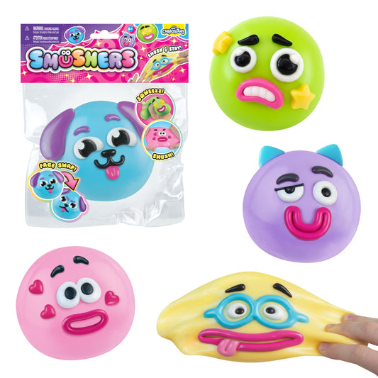 New Smushers Squishy Face Toys E2510