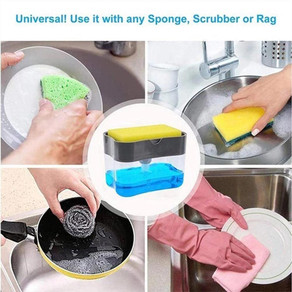 Soap Pump + Sponge Caddy