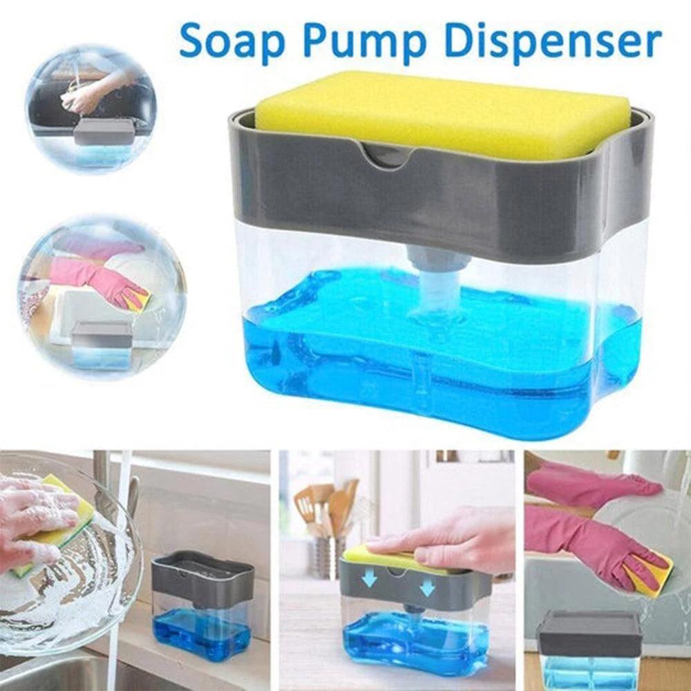 Soap Pump + Sponge Caddy